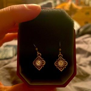NWT Brighton Silver dangle earrings